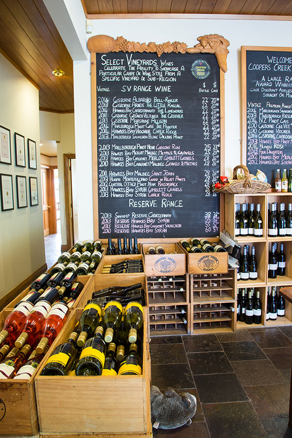 Cellar Door tasting room