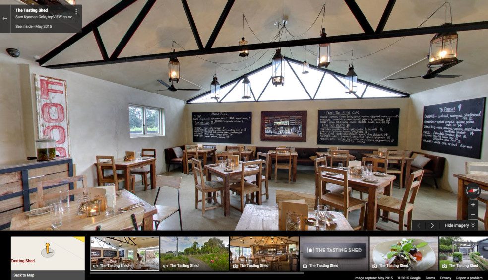 The Tasting Shed 360 degree tour screenshot