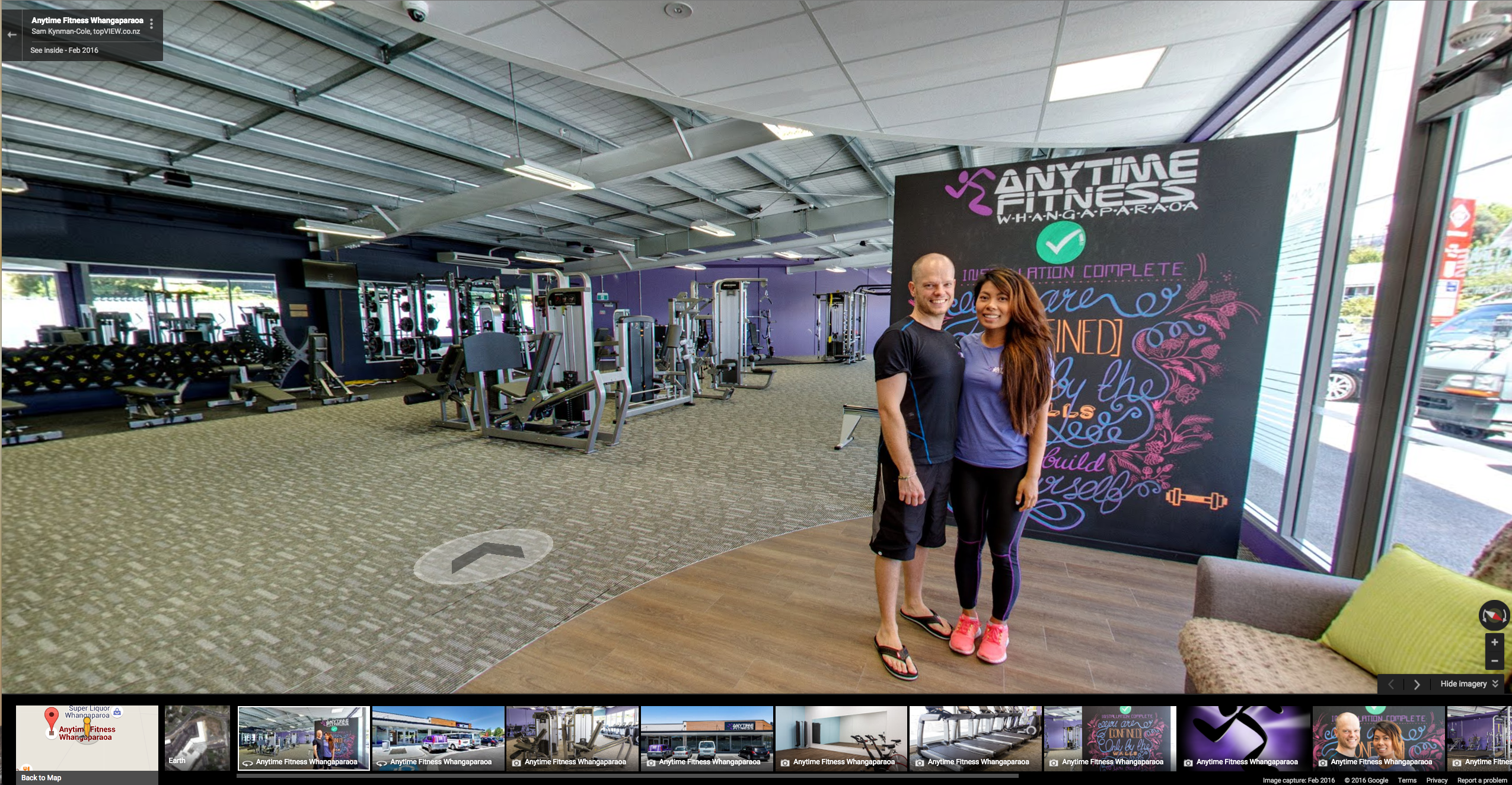 Anytime Fitness Whangaparaoa virtual tour