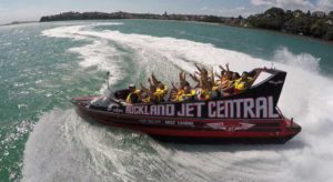 Auckland Jet Boat tour boat