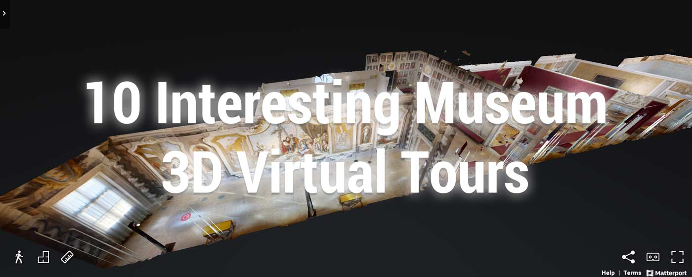 3d museum tour online